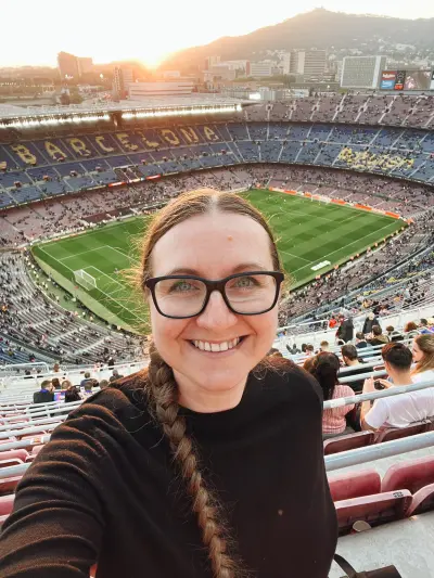 Ola na Camp Nou
